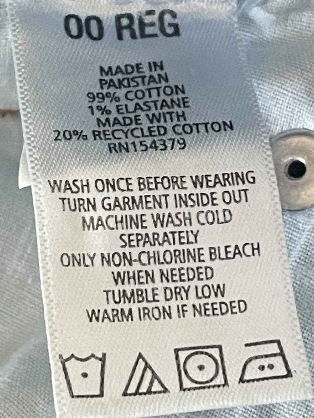 Aeropostale Mid Rise Ankle Straight Blue Jeans - Picture 11 of 12